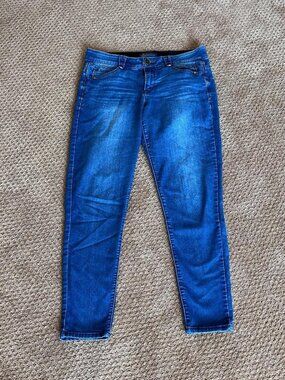 Democracy Women’s Absolution Blue Jeans Size 10 Ankle “Ab”solution EUC